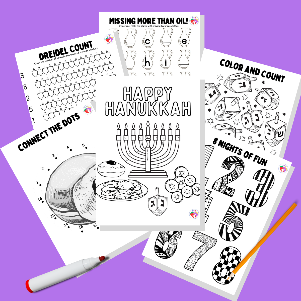 Hanukkah Activity Packet - 2