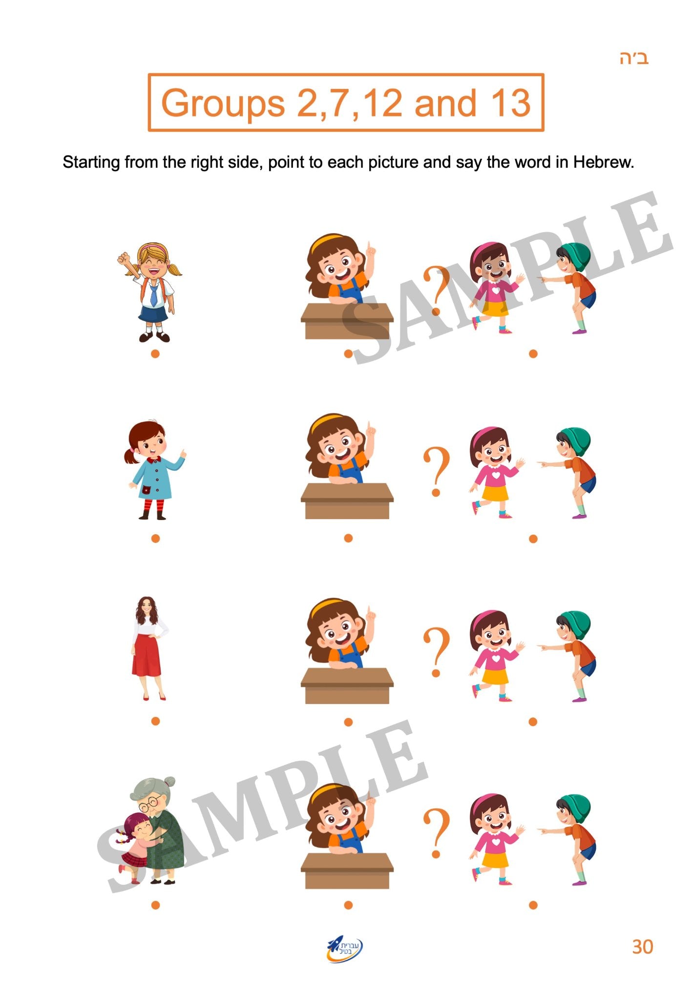 The Ivrit Betil Guide to Making Sentences - 4