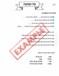 Passover workbook for Hebrew readers - 12