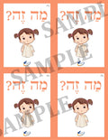 Teaching Hebrew with cards - Introducing objects (Group 13) - 3