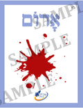 Teaching Hebrew with cards - Colors 1 (Group 17) - 2