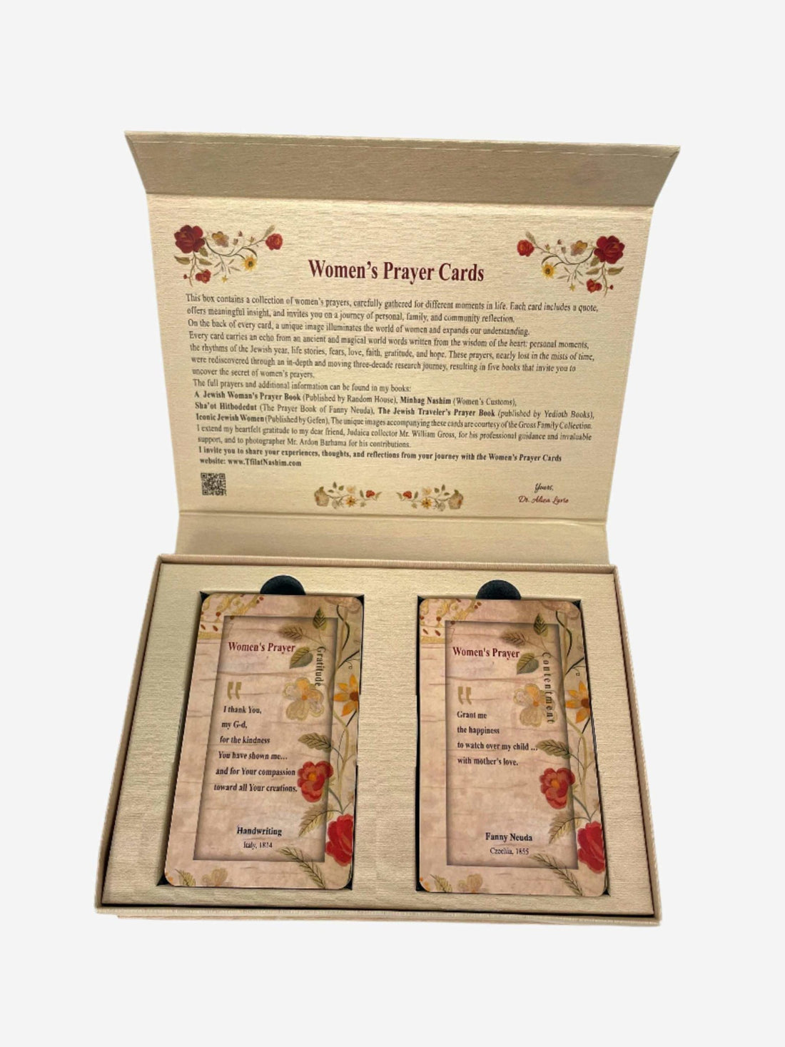 Tefilat Nashim: Women’s Prayer Cards | Dr. Aliza Lavie
